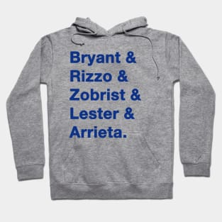 2016 Chicago Cubs Hoodie